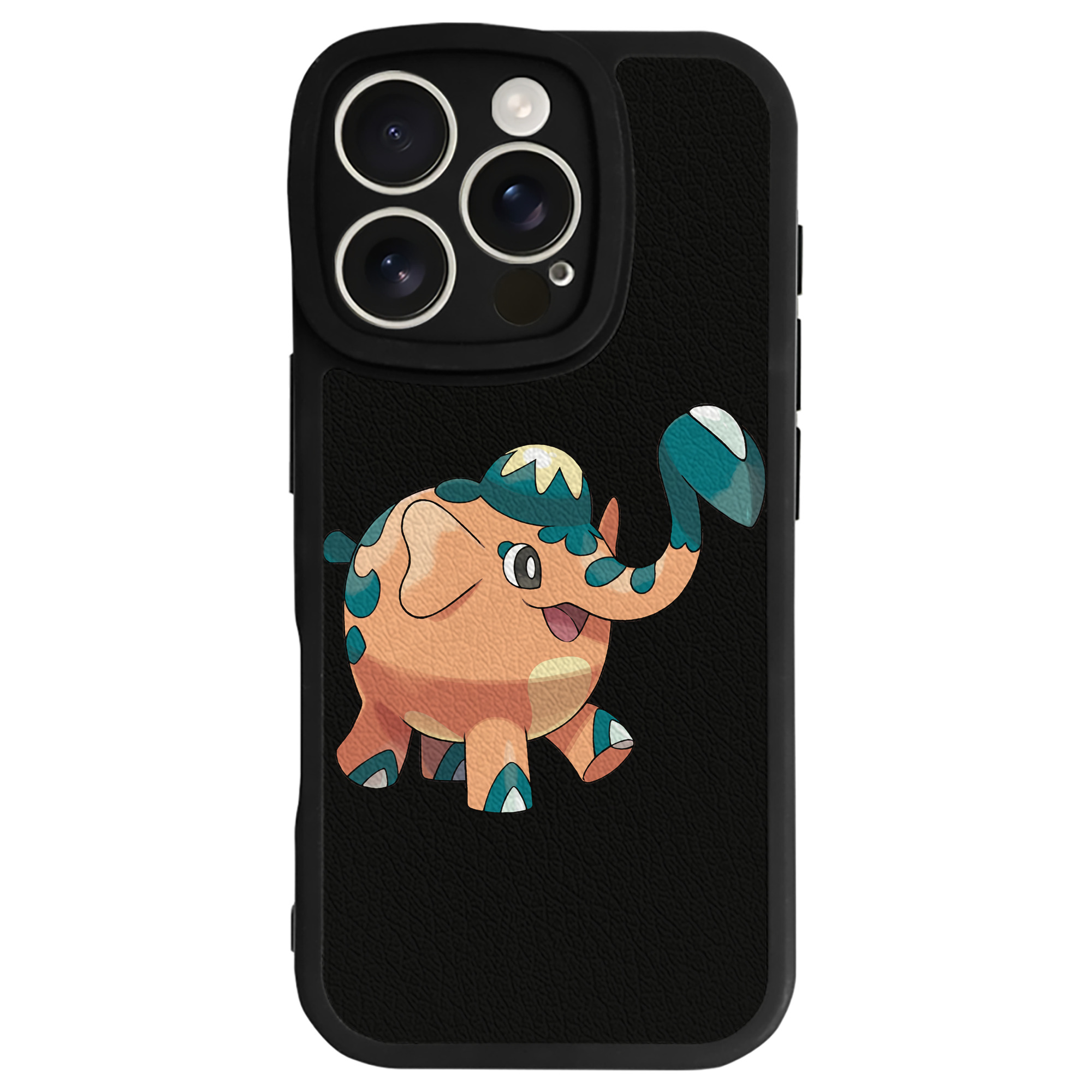（画像用） ポケットモンスター Pokémon 【iPhone 16シリーズ対応】シリコンスマホケース（レザー調） 材質：シリコン